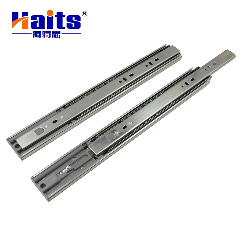 45mm Push Open Slide Furniture Hardware Telescopic Drawer Channel