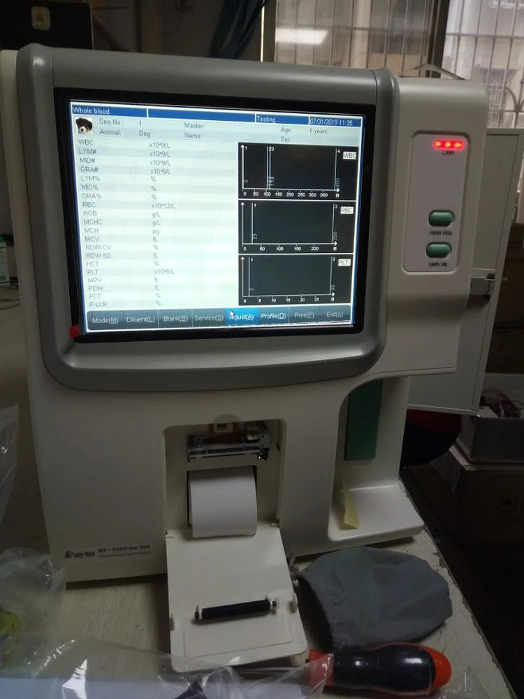 Rayto Automatic Touch Screen Hematology Analyzer (RT-7600)