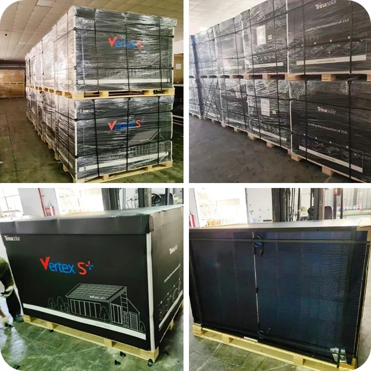 Trina Solar Vertex S Tsm-De09r. 05 Full Black Solarpanel 405W 410W 415W 420W 425W All Black Solar Panel EU Stock