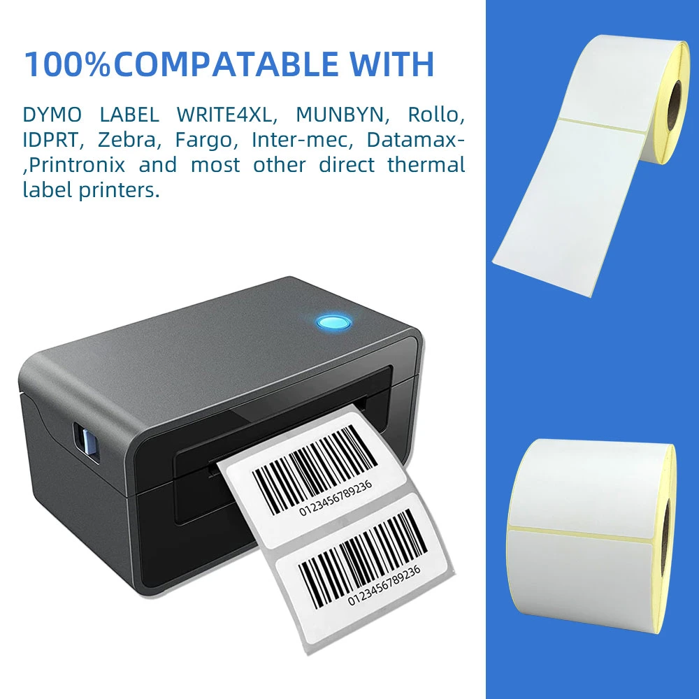 China Wholesale/Supplier Product Customize Label Stickers Barcode Printing Thermal Sticker Label