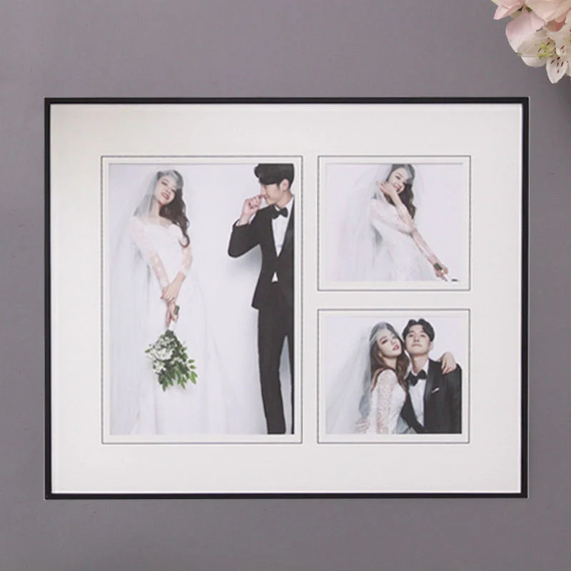 Simple and Modern Decoration Ornament Resistant Environmental PS Black Picture Frame