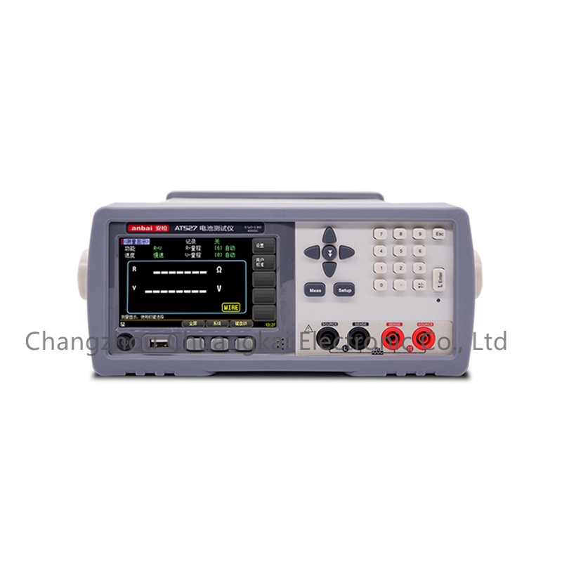 Anbai At527b Battery Test Equipment 0.0001m&Omega; ~3.3000K&Omega; Resistance Range