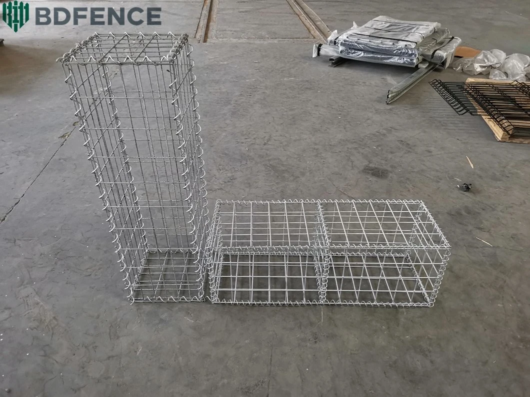 Easy Installation Welded Gabion Mesh Retaining Wall Metal Gabions Prices