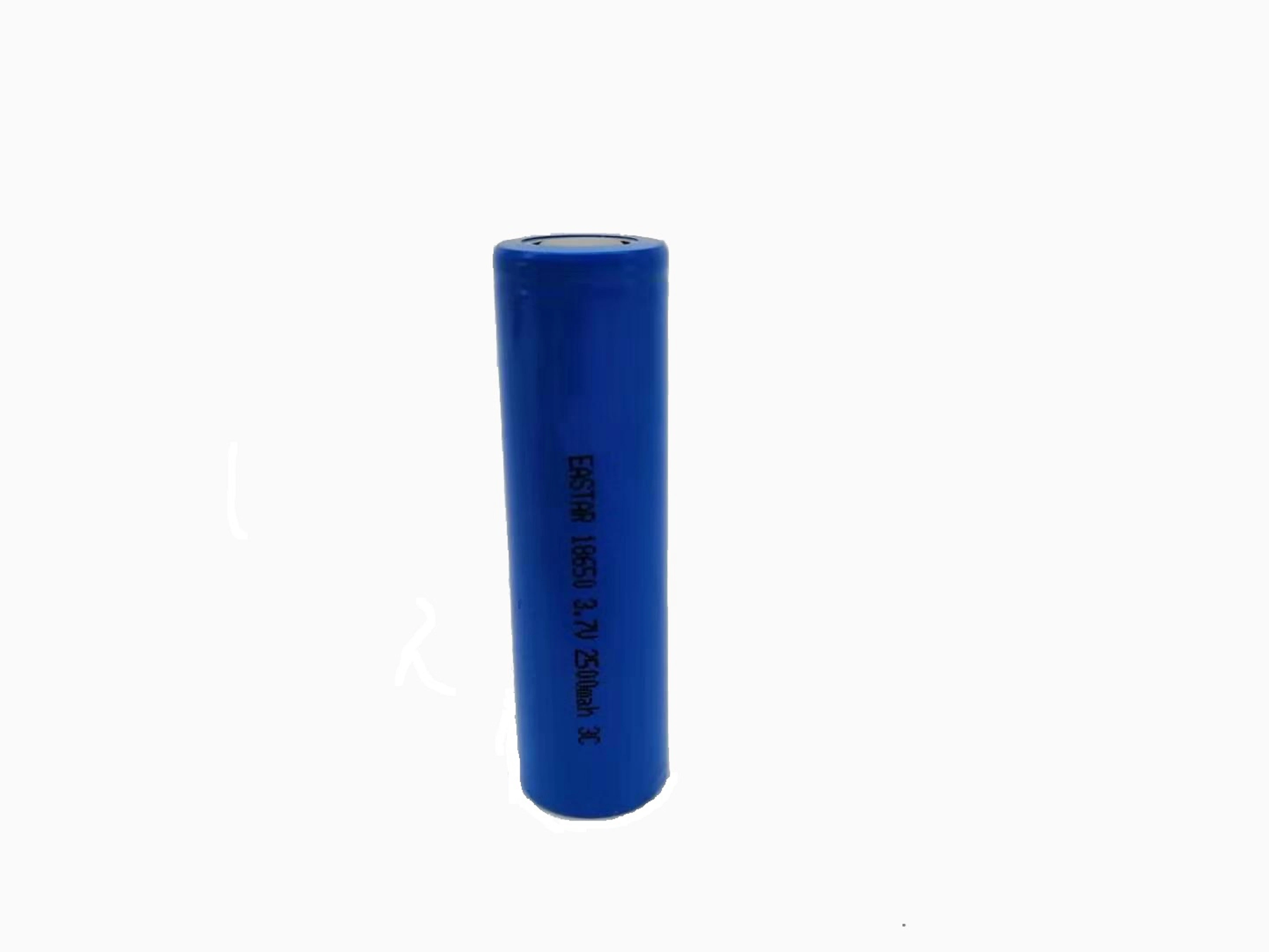 Bis Factory Price 18650 3.7V 2500mAh Lithium Ion Battery Cell with Connector