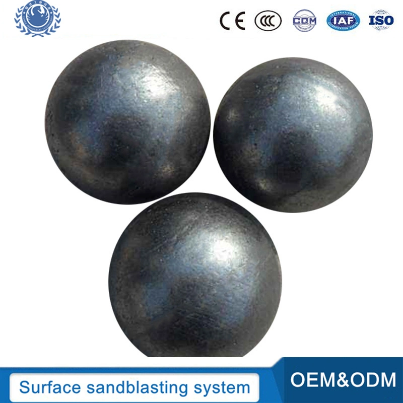 Hot Rolled Wearable Forged Steel Balls Grinding Low Attrition