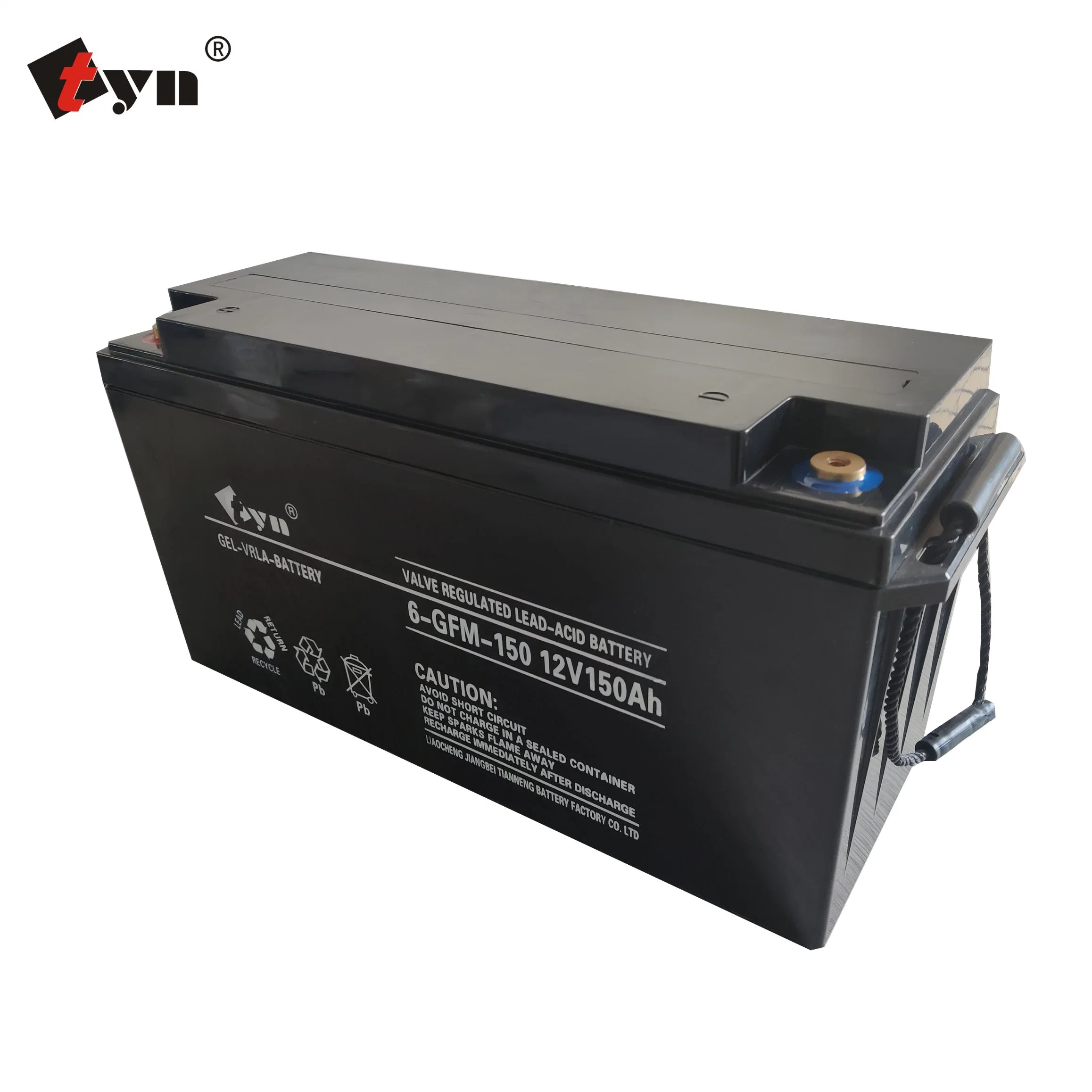 Lead Acid Battery Factory Wholesale/Supplier Supply 12V150ah 2 Year Warranty Maintenance-Free Gel battery 12V150ah