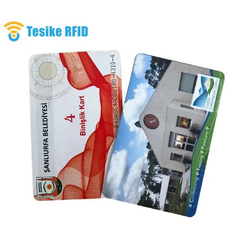 Kundenspezifischer Druck Passive 13,56MHz RFID-Papierticket-Karte