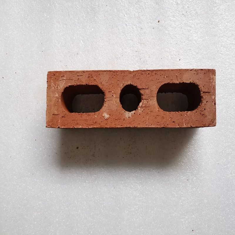 Red Perforated Clay Bricks for Construction