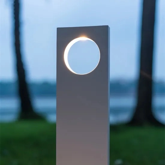 DIY Beleuchtung Projekte schön 12V Produkte für die Gartenarbeit vorzubereiten Helle cremefarbene Säule weiße LED-Lichter Garten Rasen Hof