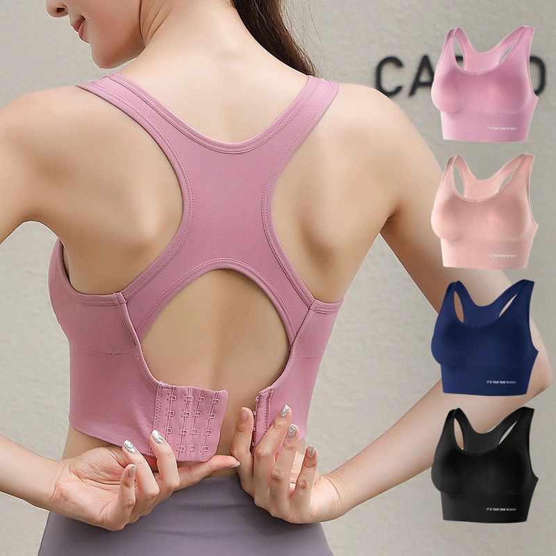 Breathable Soft Camisole High Quality Woman Sports Yoga Bra Wholesale Custom Underwear