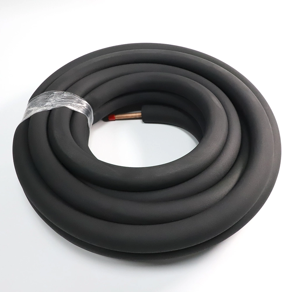 Rubber Black High Quality Insulated Copper Pipe 50FT