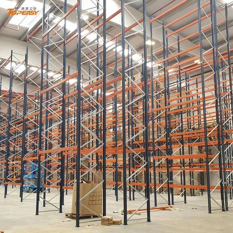 Double Box Beam Pallet Rack Heavy Duty Scale Warehouse Racking