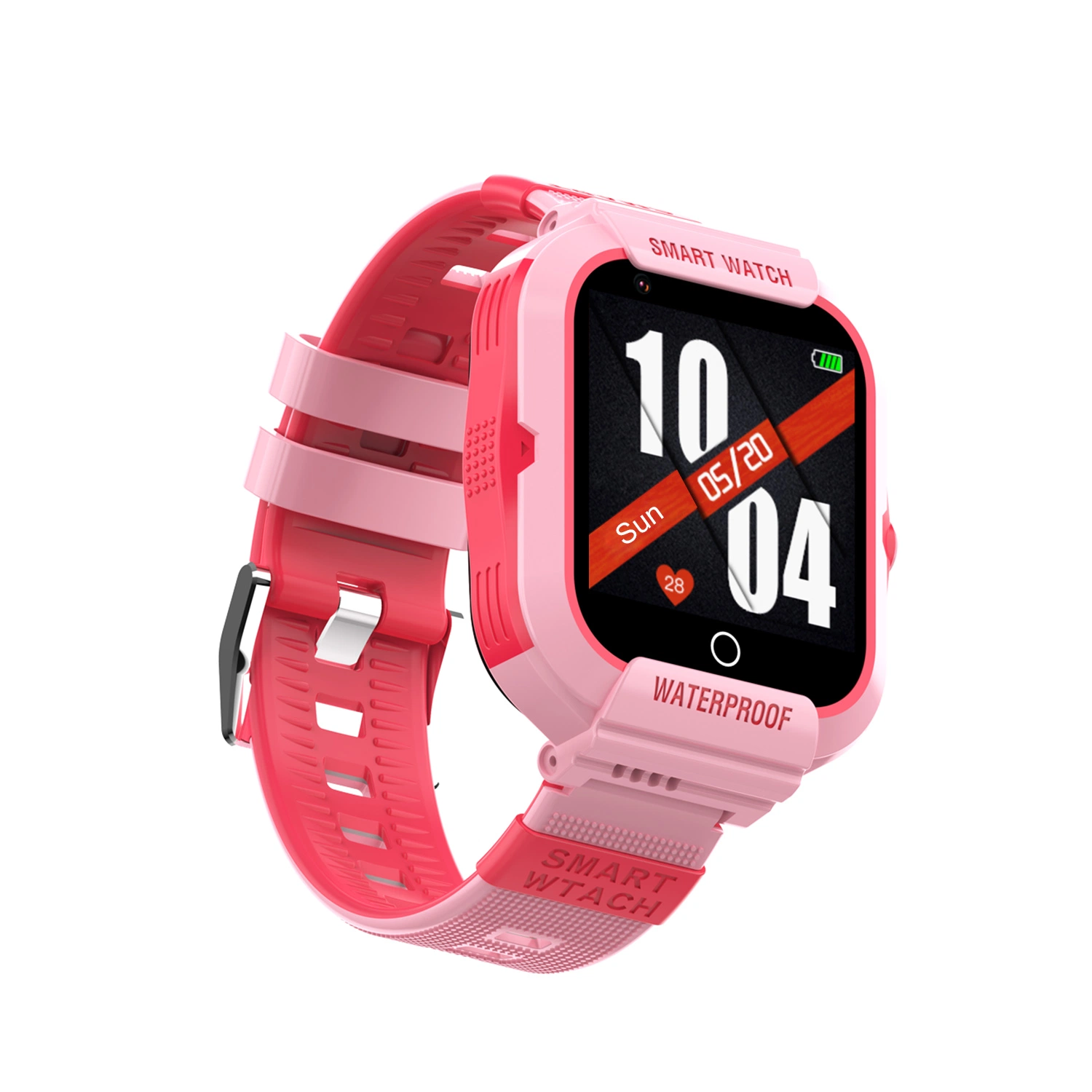 New Arrival LTE IP67 Waterproof Teen Students Kids Smart Watch GPS Tracking with Video call Panic Button for Fitness Tracker P42U