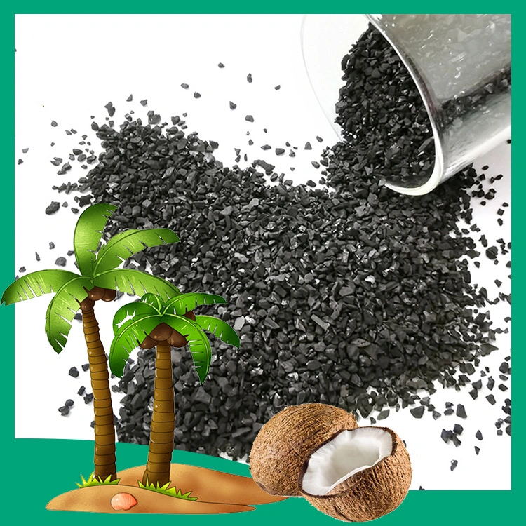 Factory Price Granular Coconut Shell Activated Carbon Carbon Active for Water Purifier