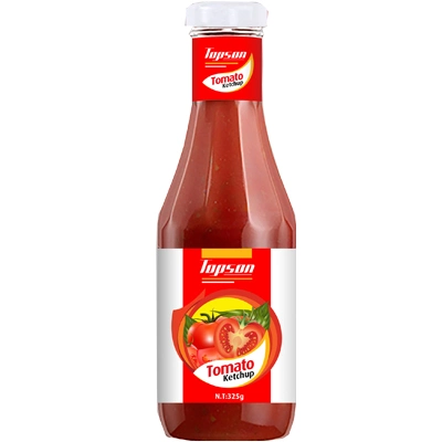 Tomato Kechup Kechup 325G 500G comércio por grosso de supermercado