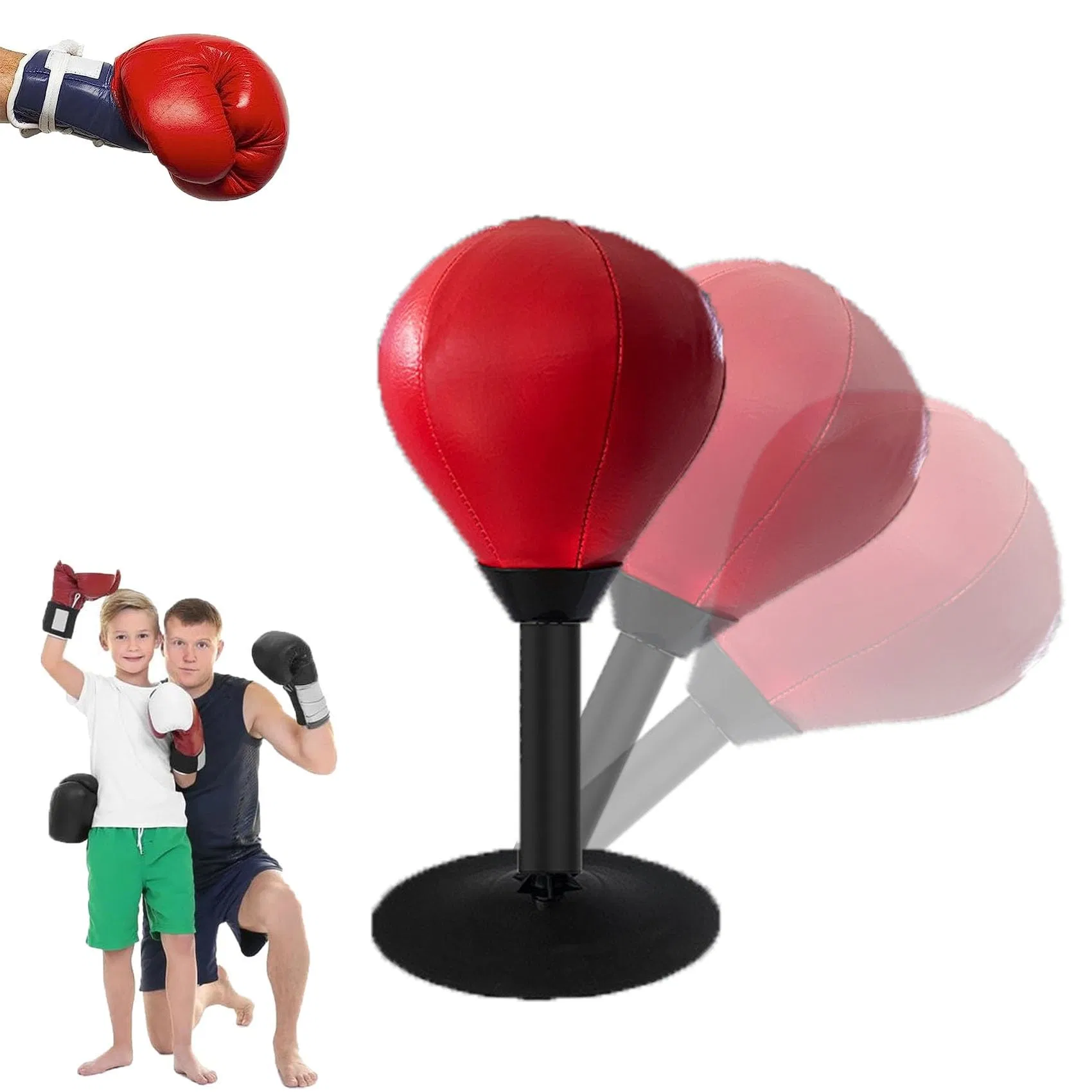 2023 Hot Selling Home Training Desktop Adjustable Height Boxing Speed Ball