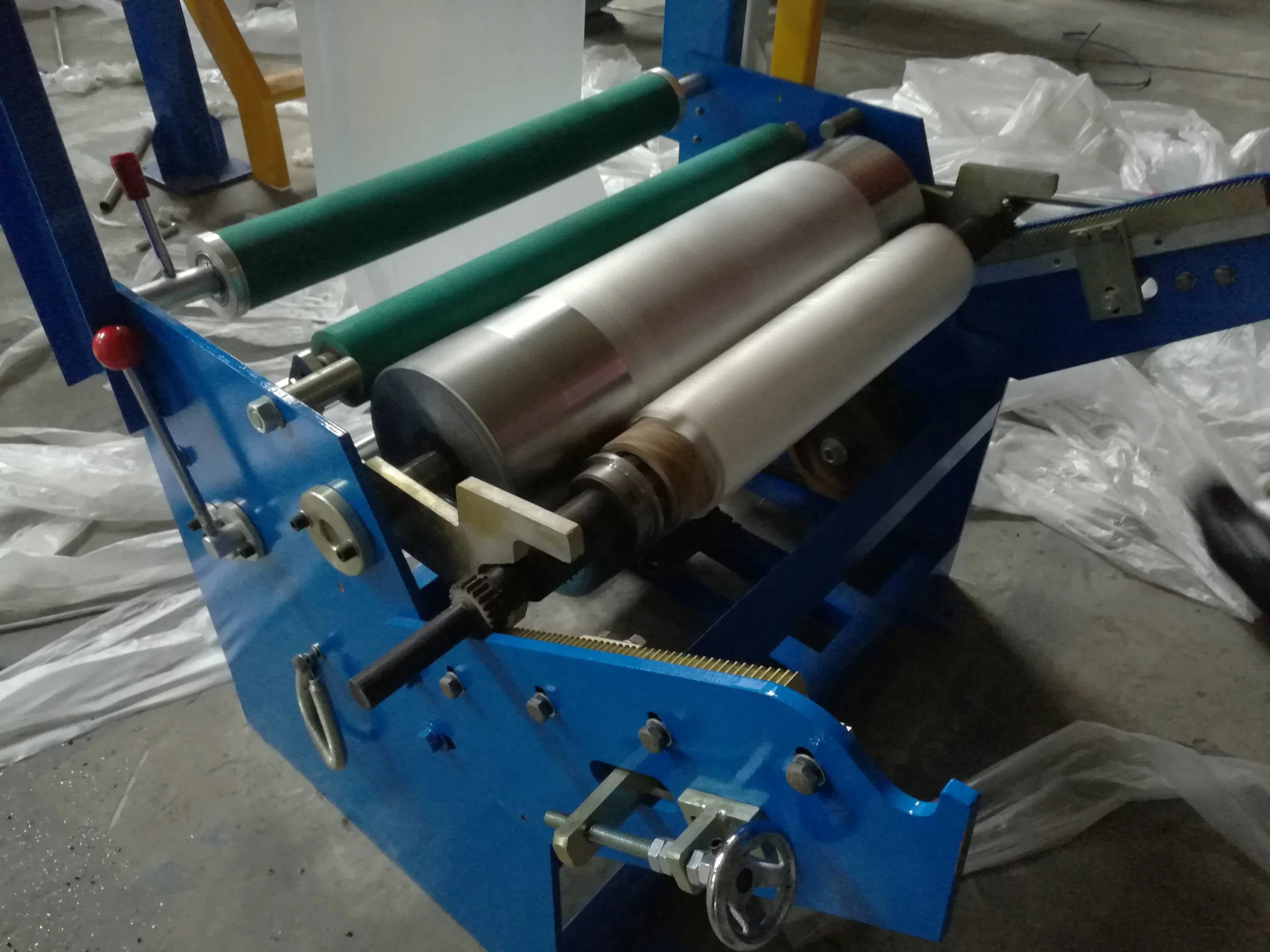 3 Layer Rotary Die Head Biodegradable Wide Film Blowing Machine