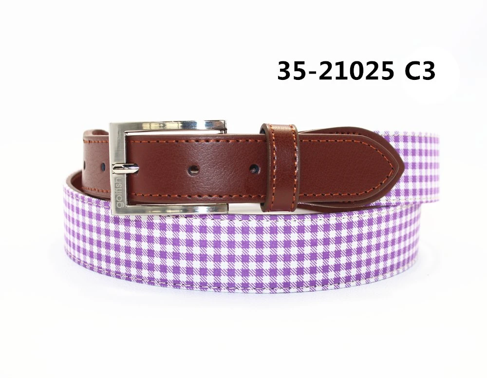 China Factory New Design Competitive Price Golf Belt Customize Belt 35-21025