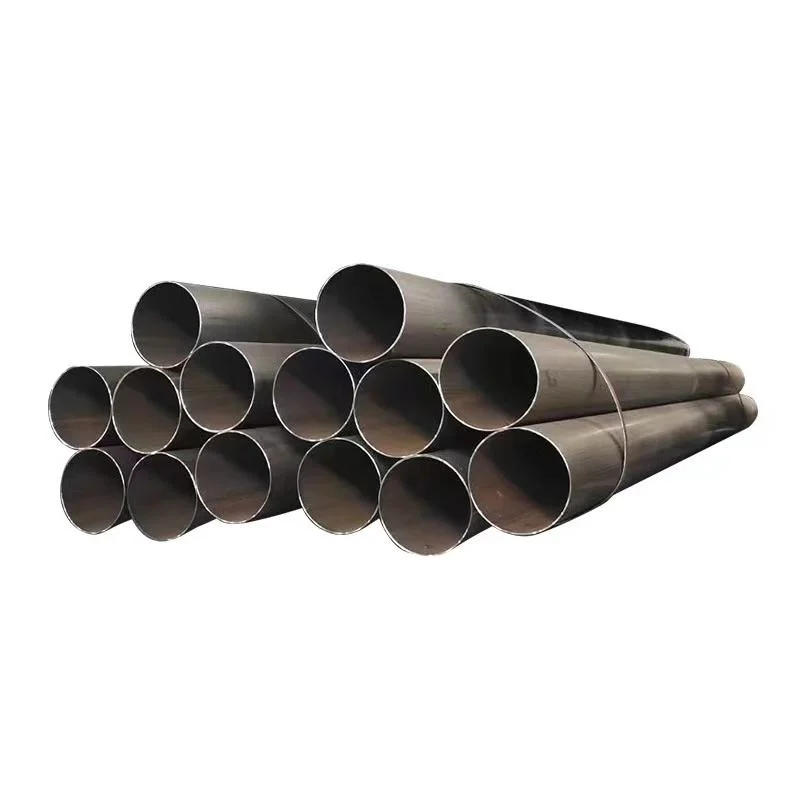 Factory Supplier Hot Rolled St37 St52 1020 1045 A106b Q235 SSAW Welded Carbon Steel Pipe Tube Price Per Ton