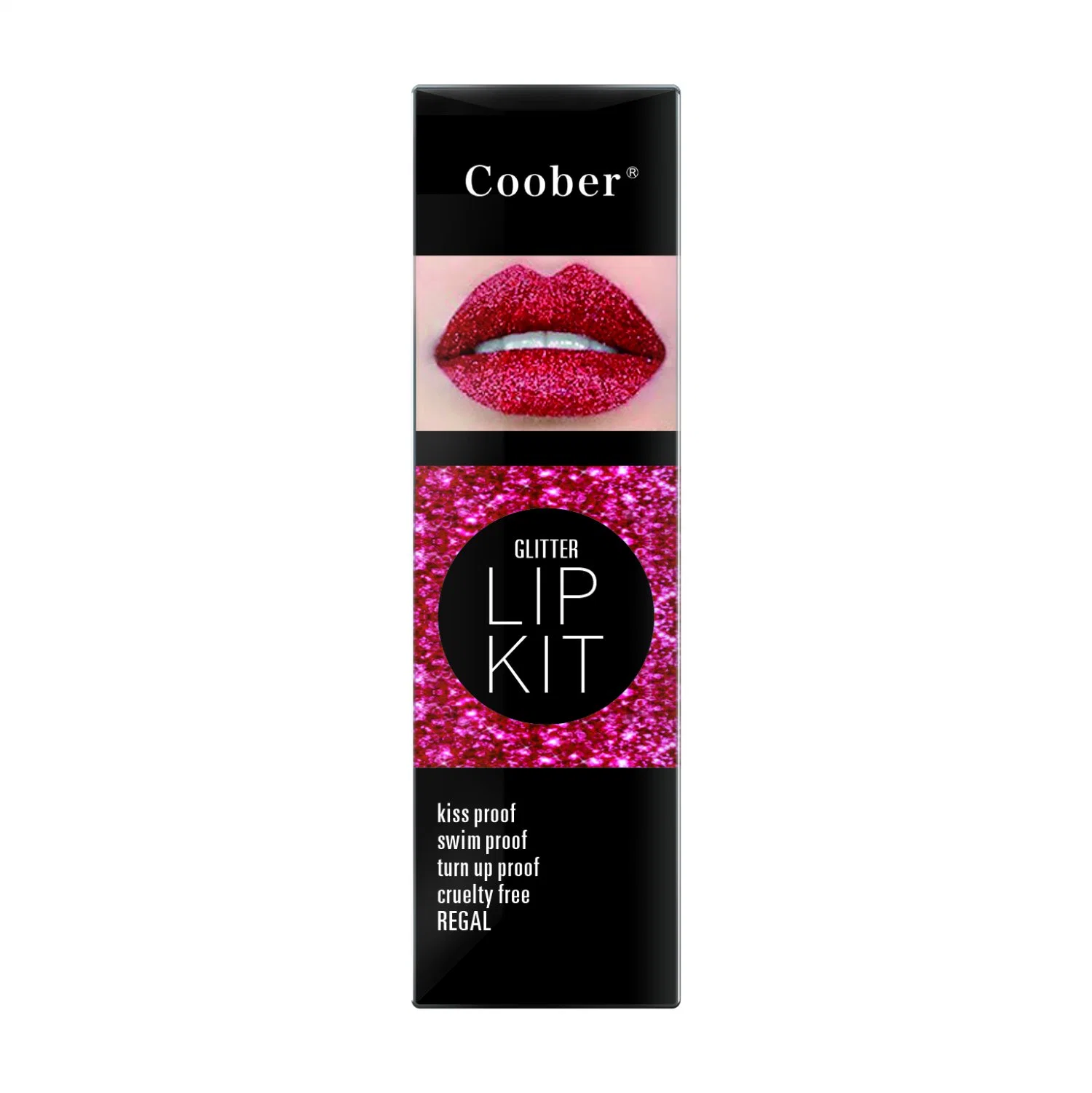 Großhandel/Lieferant Wasserdichte Glitter Kleber Lip Gloss Kit Private Label Cosmetic Grade Glitter für Lip