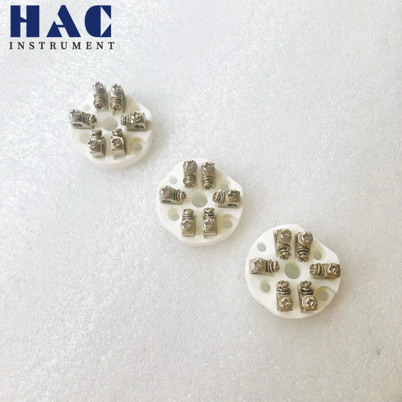 Industrial Thermocouple Components Ceramic Terminal Block