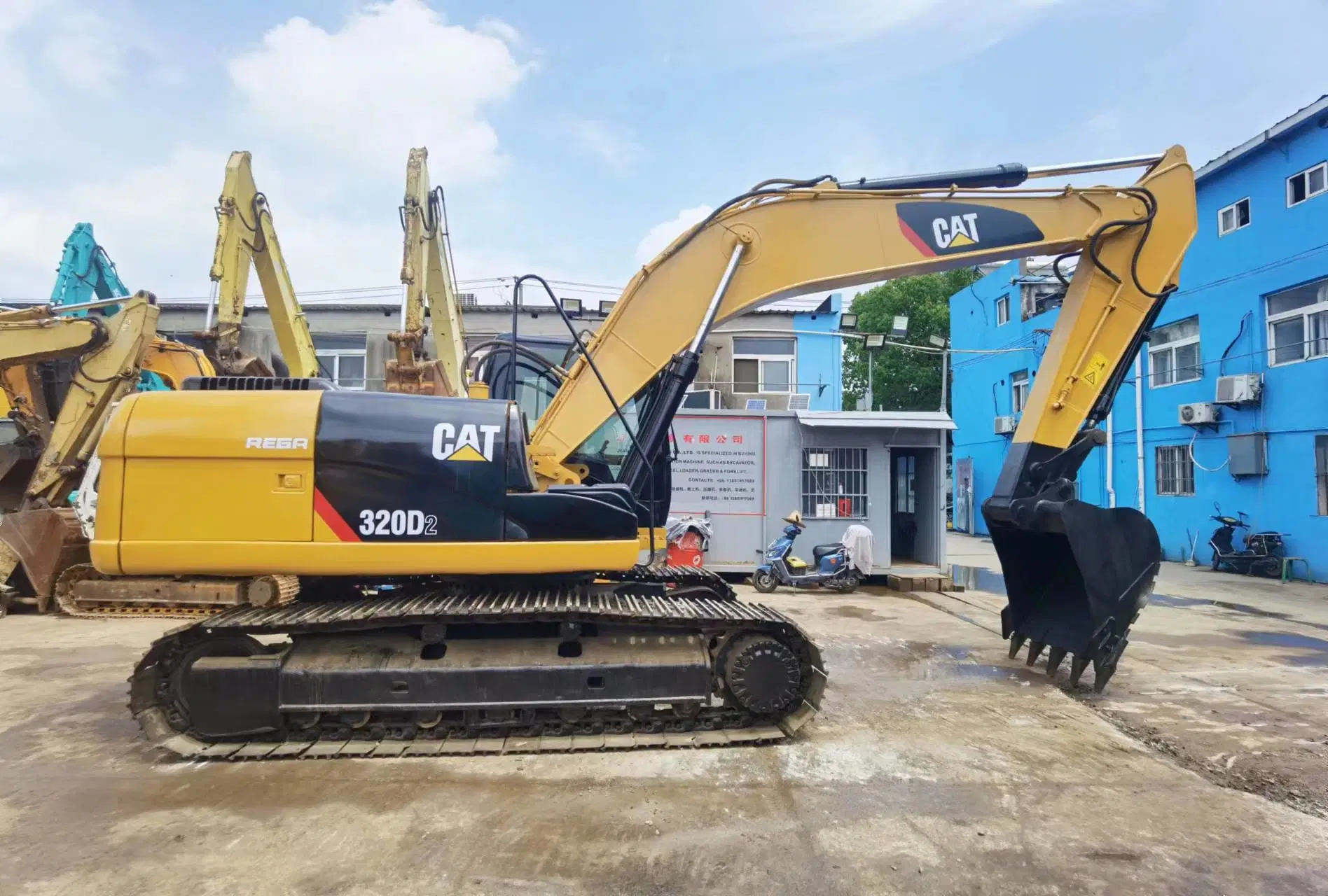 Used Caterpilar 320d 20t Cat 320d 320gc 32D 324D 325D Crawler Excavator