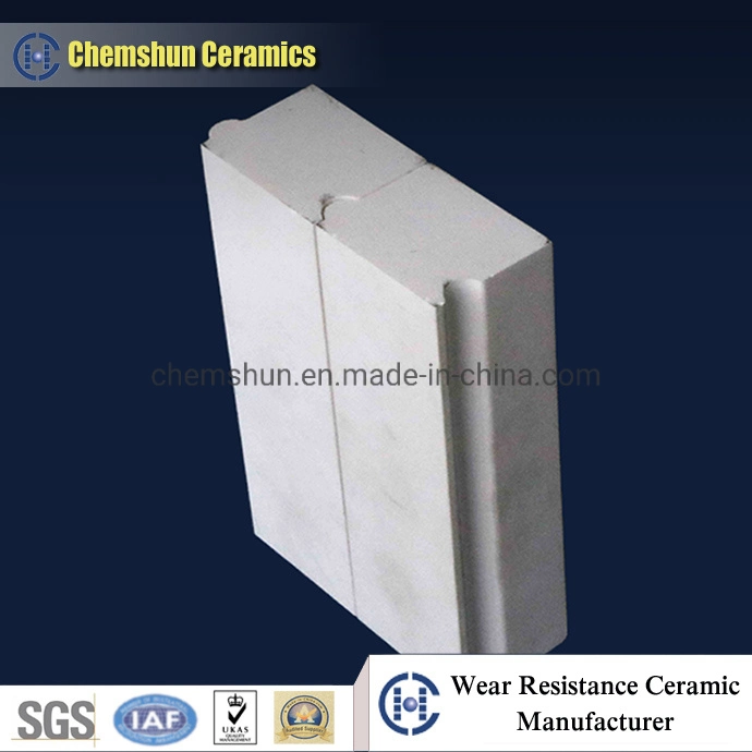 92% 95% Ceramic Lining Brick for Sanitary Industry Ball Mill