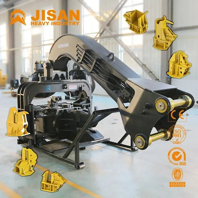 Post Ramming Machine Vibratory 1.8m Hammer 20-24 24-30 Ton Used on Excavator Modified Vibratory Pile Hammer Driver for Sale