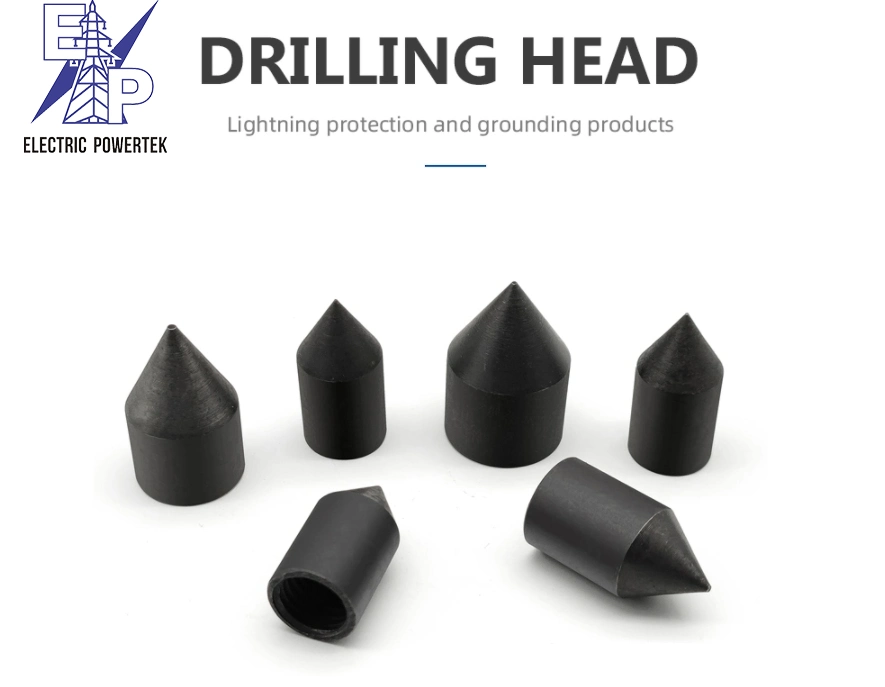 Connecting Grounding Stud Earth Rod Accessories Driving Head