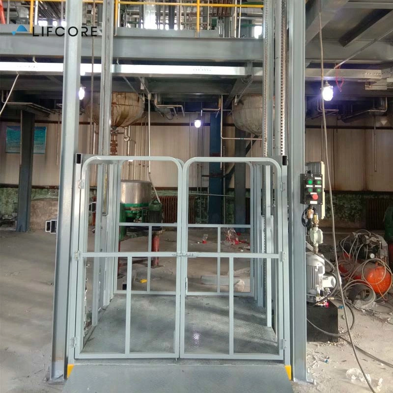 Hand Hydraulic Manual Operated Cargo Lifting Cargo Elevator Lift Platform