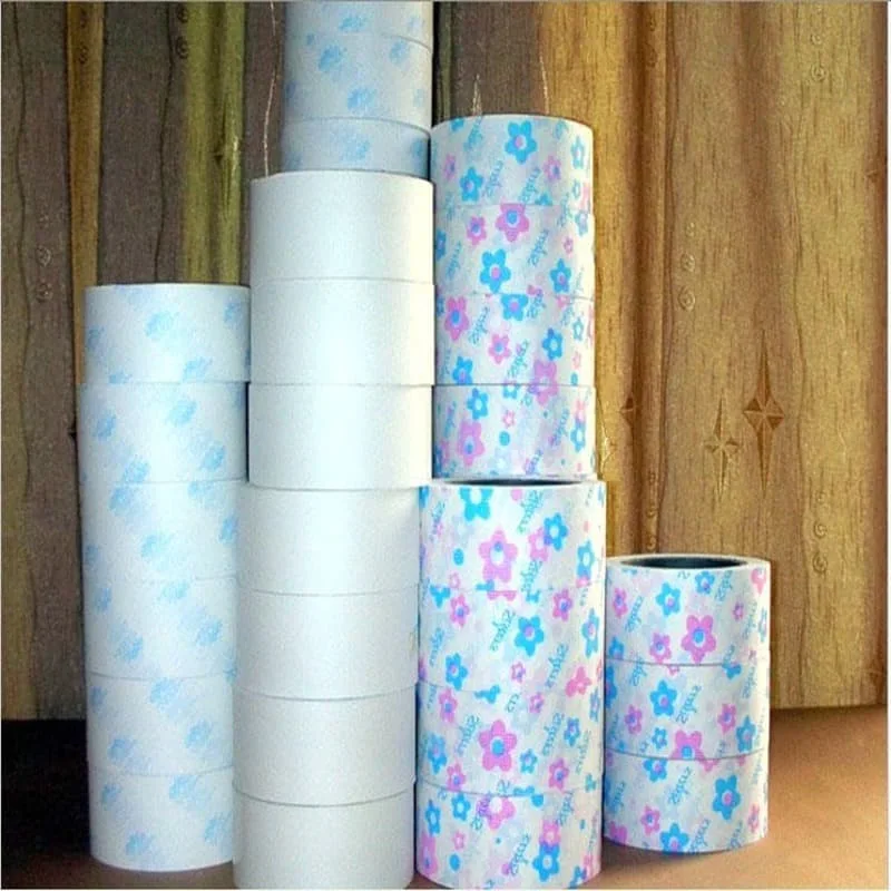 Color Printed Silicone Coated Release Paper Sanitary Napkin Maxi Pad with Wings