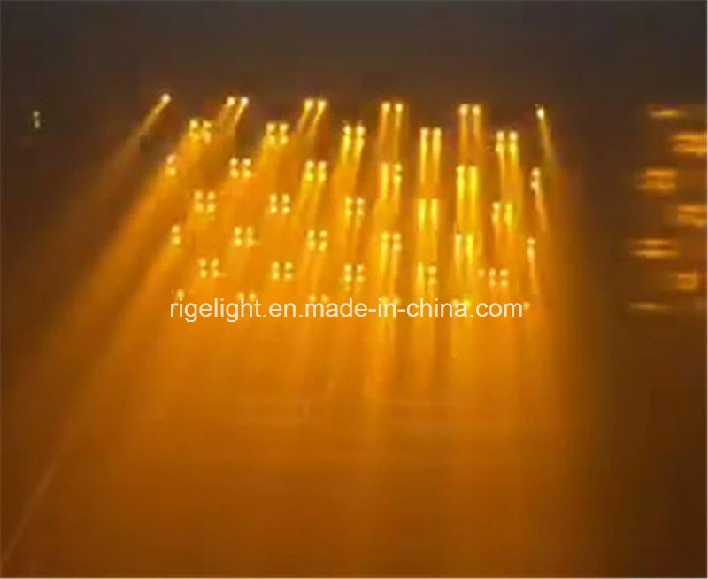 Iluminação de fase Rigeba 36 LEDs de 3 W Branco frio/Branco quente/Cor RGB (opcional) Lâmpada de matriz LED de 55 * 55 cm