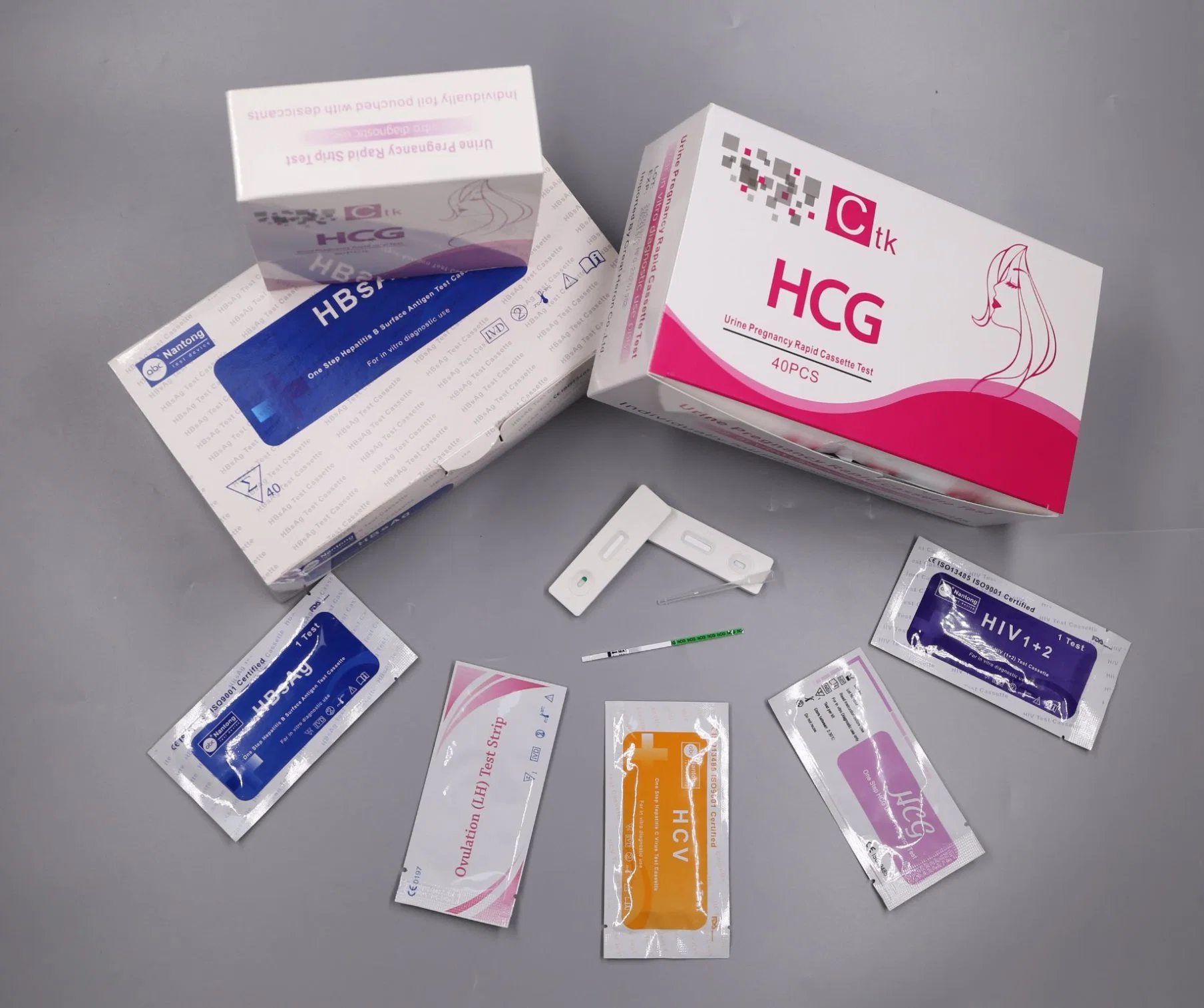 High quality/High cost performance  Medical Self Test Hot Selling HCG/HCV/HIV//Hbsag Rapid Test Kit