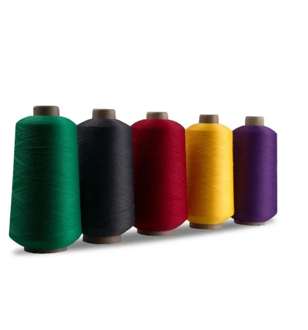 75/36/2 75/72/2 Dope Dyed Polyester Yarn Imitation Nylon Yarn High Stretch Polyester Yarn Copy Nylon Yarn Socks Yarn