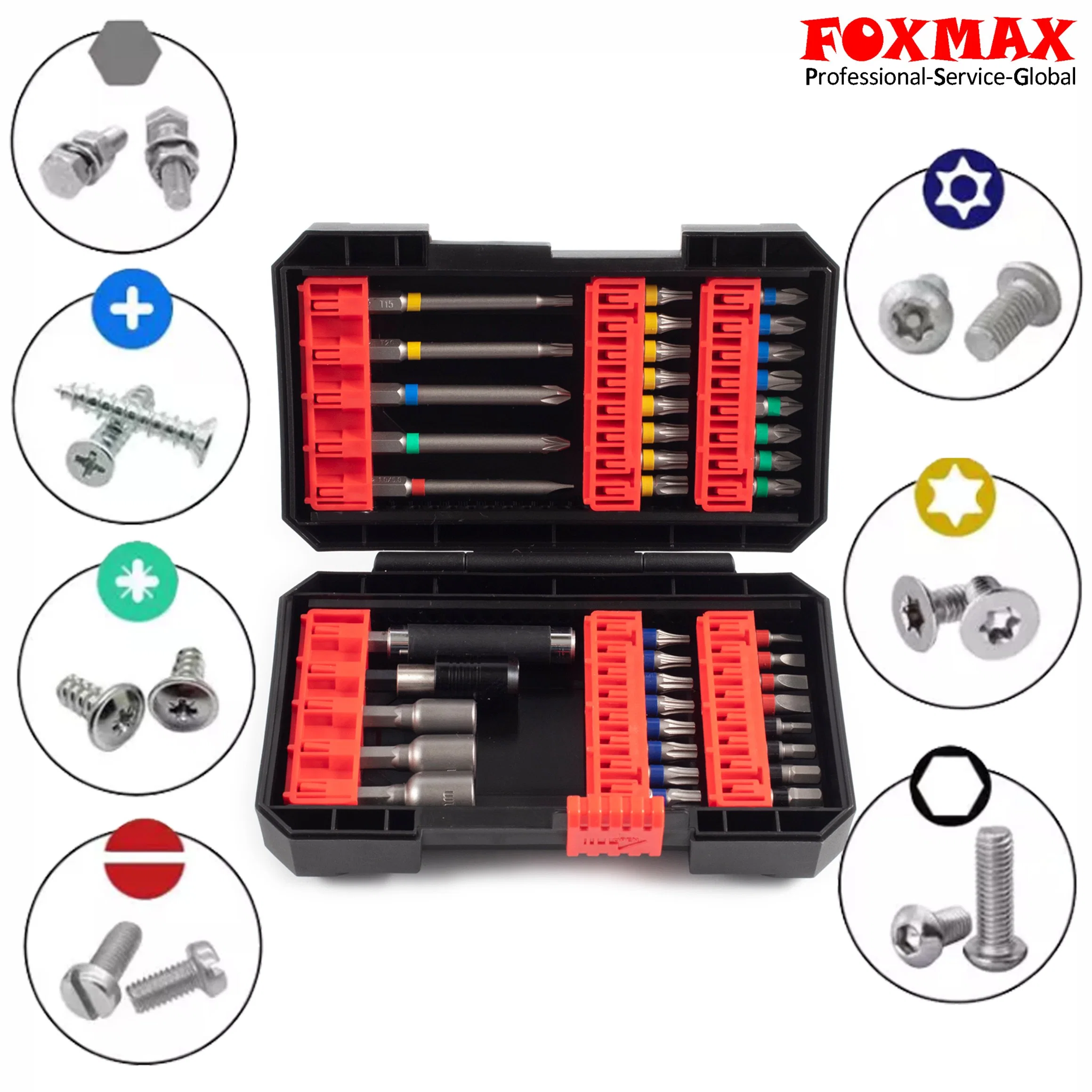 42PCS Impact Driver Drill Bits Screwdriver Bits Set (FST-67) Hand Tool