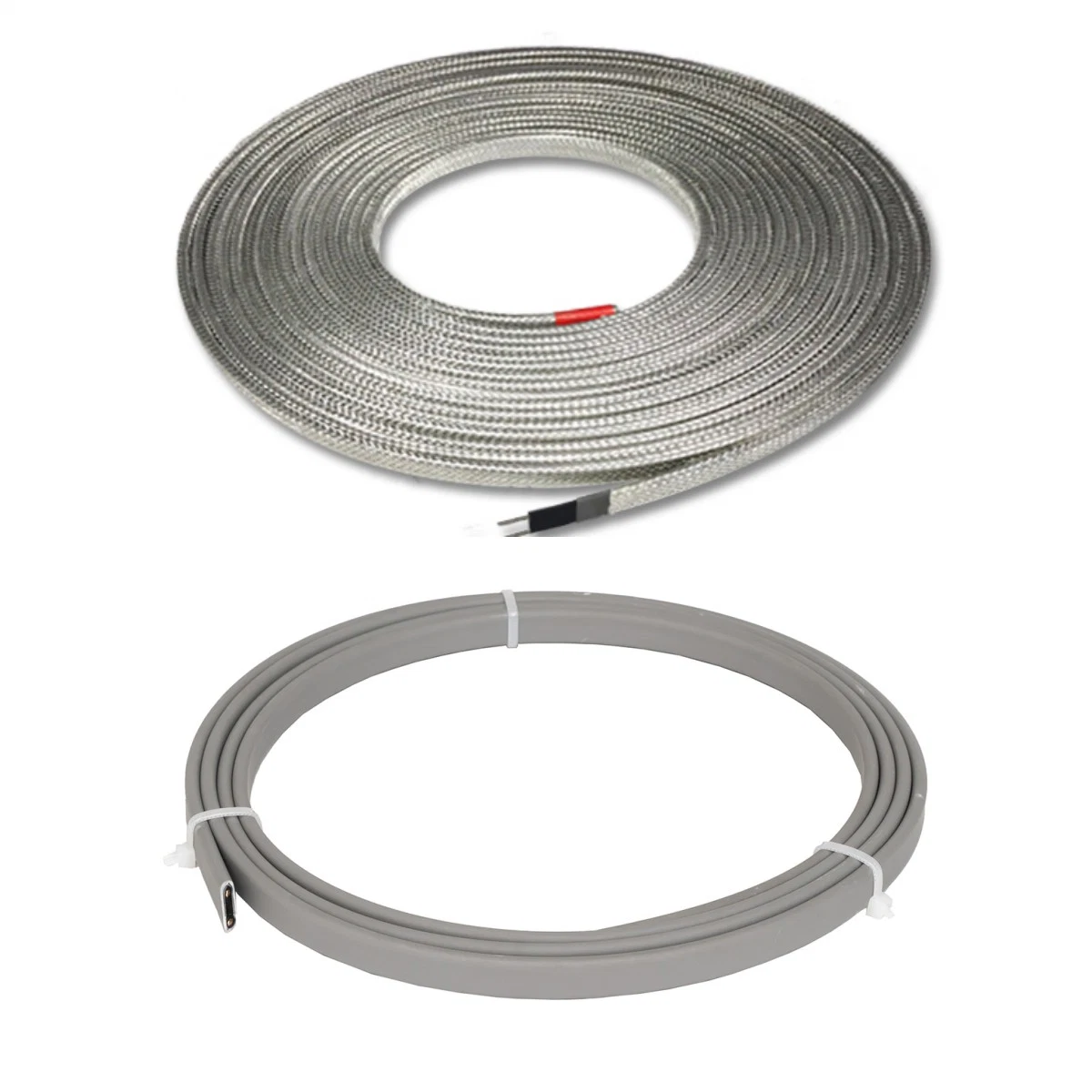 Self-Limiting Heating Cable Is Used to Prevent Water Pipe From Freezing