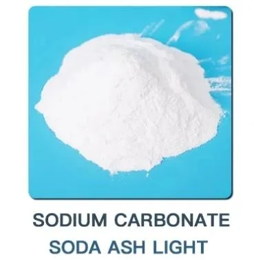 Le carbonate de sodium/bicarbonate de soude/lumière