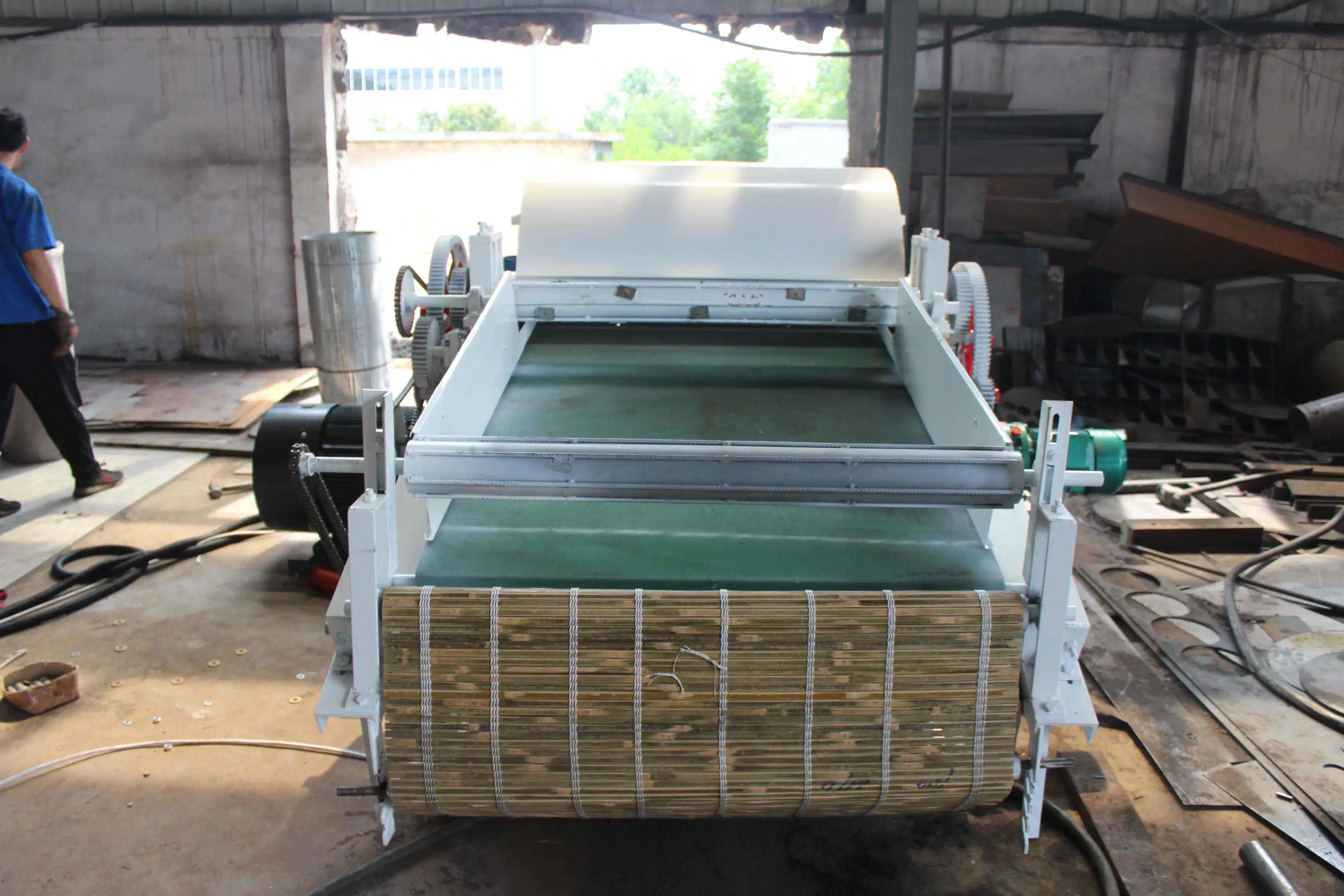 Nail Opening Machine Textile Waste Recycling Machine to Update Waste Cotton / Chemical Fiber /