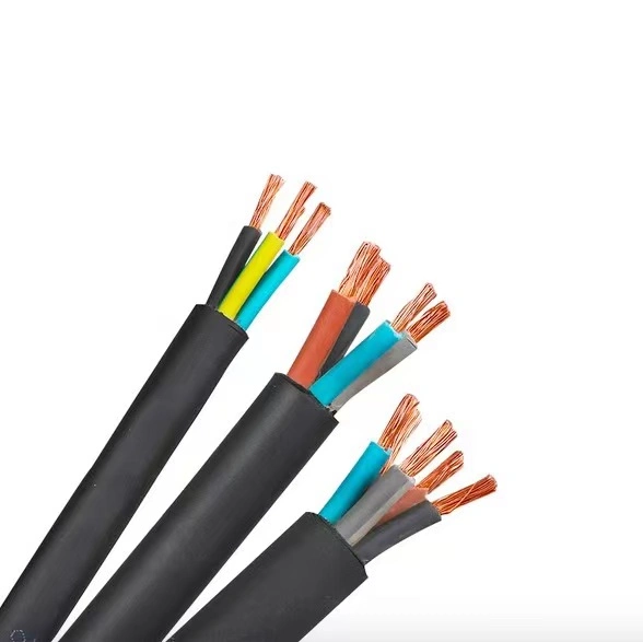 La serie Rvv núcleo de cobre aislados con PVC, recubierto de PVC flexible recubierto de cable mixto Circular Cable Cable de alimentación eléctrica