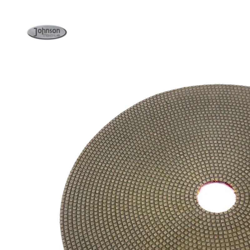 6inch Electroplated Metal Polishing Pads for Porcelain Tile