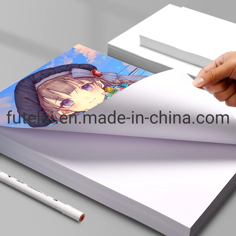 White Cardboard 120g 500*700mm/50*70cm Wood Pulp Whitepaper for Packaging & Printing