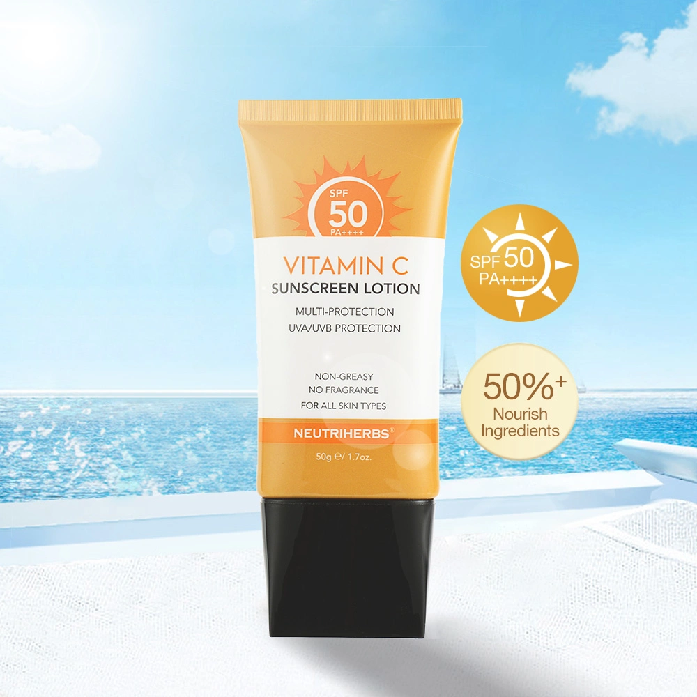 Anti Branqueamento OEM SPF 50 Buriti Mineral de envelhecimento facial calmante corpo&amp;protectores solares