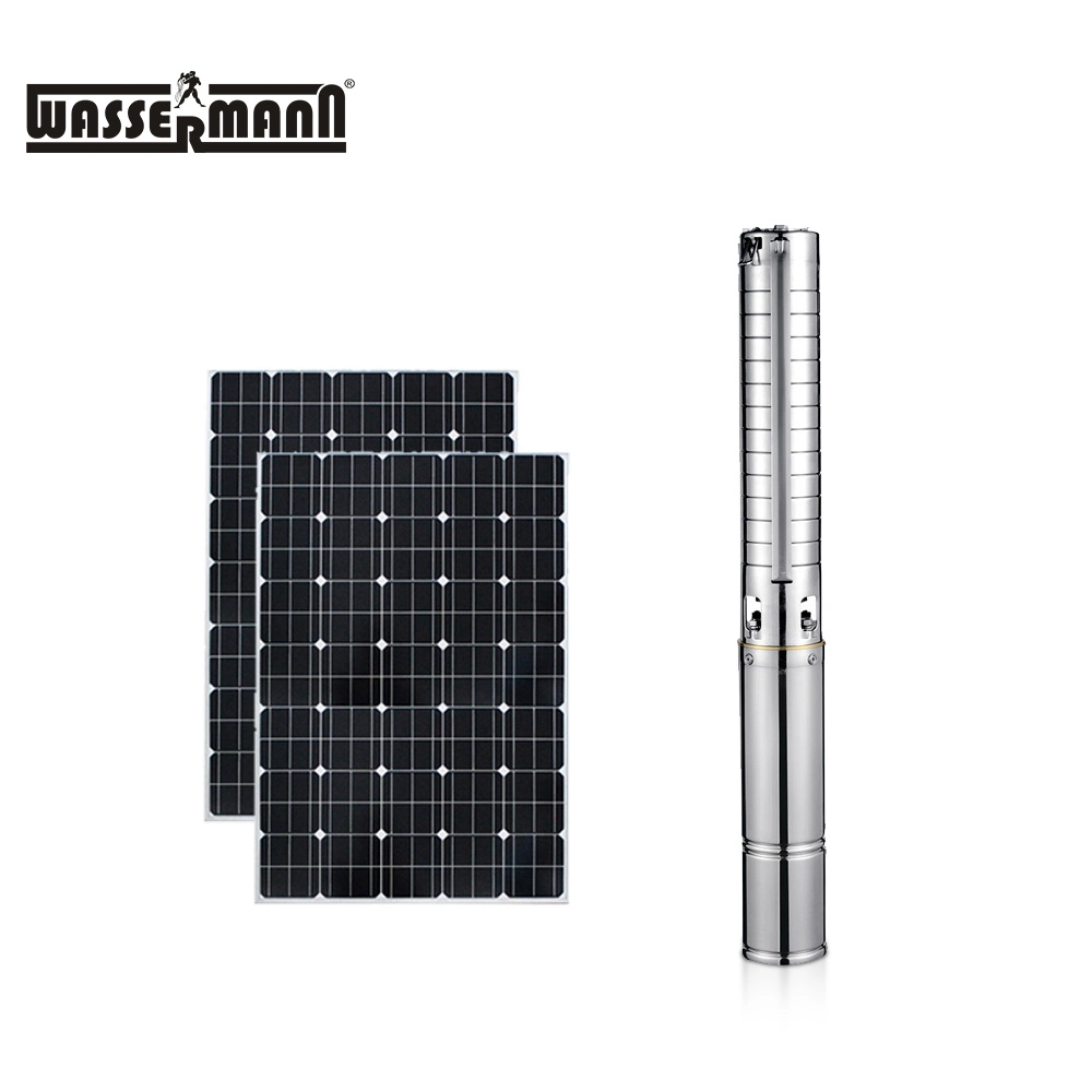 400W Solar Submersible Borehole Water Pump with Permanent Magnetic Brushless