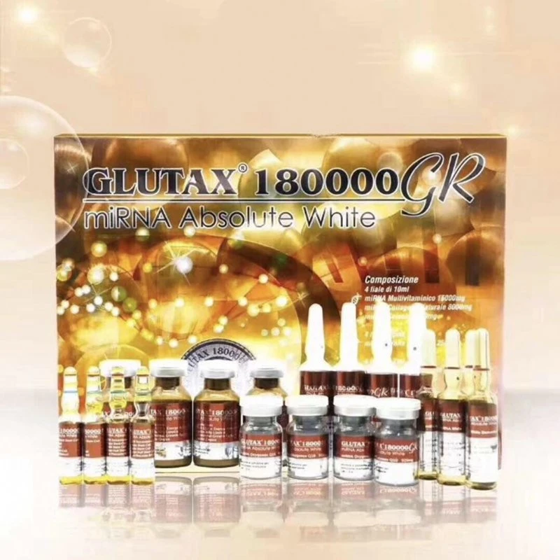 Italian Glutax 2000000 Genuine IV Glutathione Injection Skin Care Luthione Sets Lightening Whitening Products Cell Absorption Injection Cindella Luthione