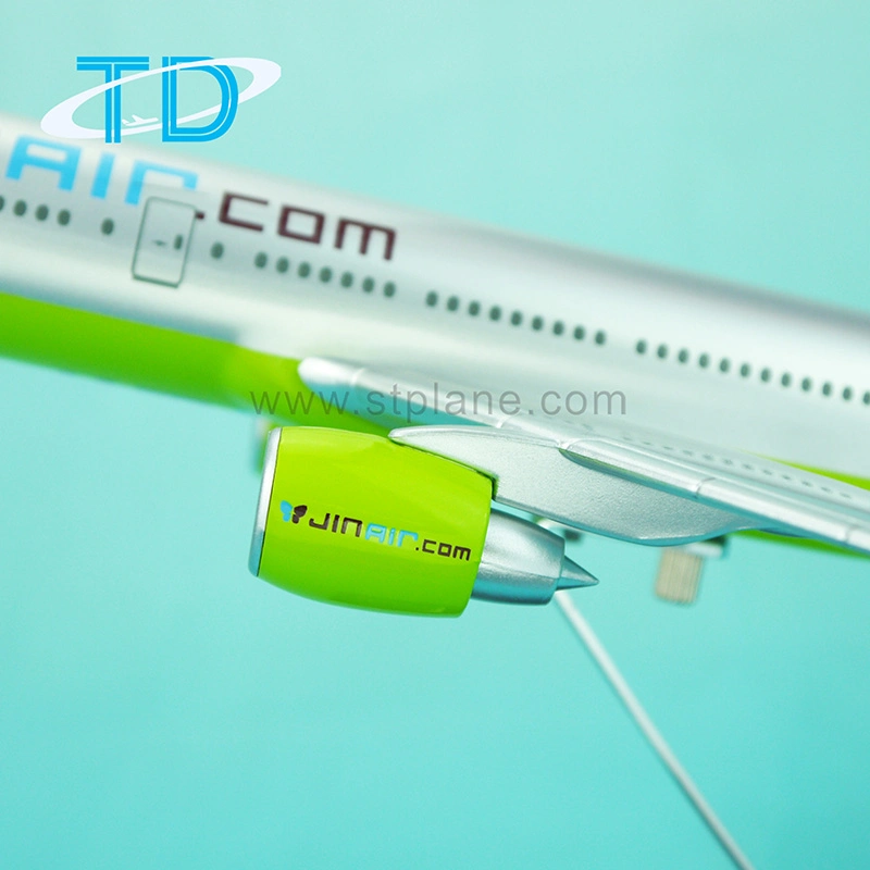 B777-200 1/200 32cm Jin Air Scale Decorative Airplane Model