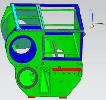 Machined Welding Carbon Steel Building Fabrication Structure Prefabricated Warehouse