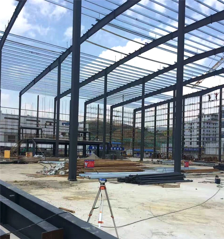 Prefabricated Warehouse Workshop Customize Light Frame Construction Material Steel Structure