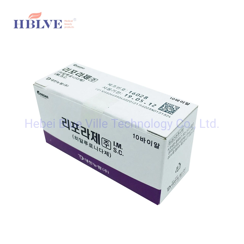 China Manufutuer Decomposes Hyaluronic Acid Hyaluronidase for Injection