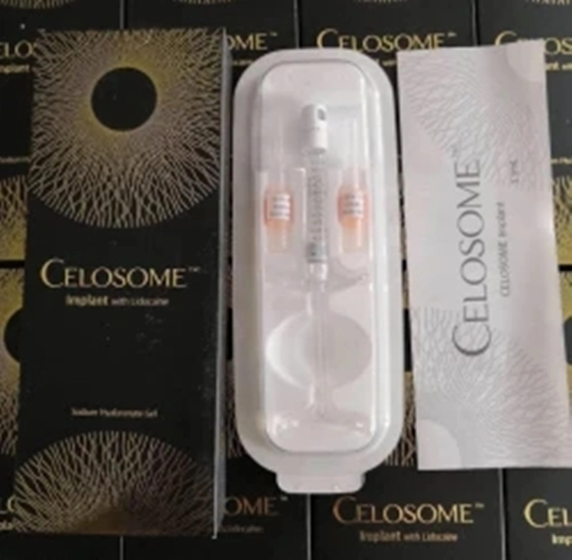 2022Korea Popular Products Cross-Linked Hyaluronic Acid Celosome Dermal Filler for Wrinkle Removing Bonetta Revolax Rejeunesse Celsome Vom Smile Line Nose Lip