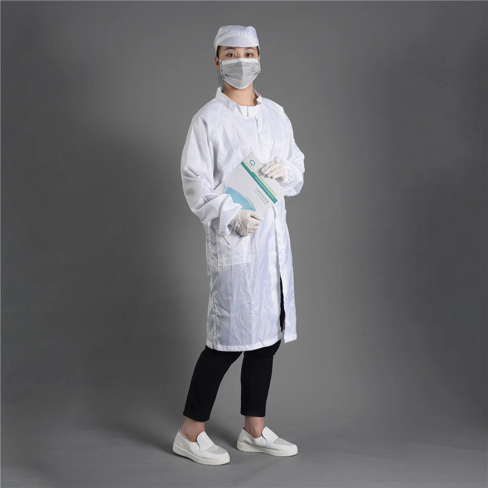 Comfortable Work Garment Cleanroom ESD Lab Safety Clothes